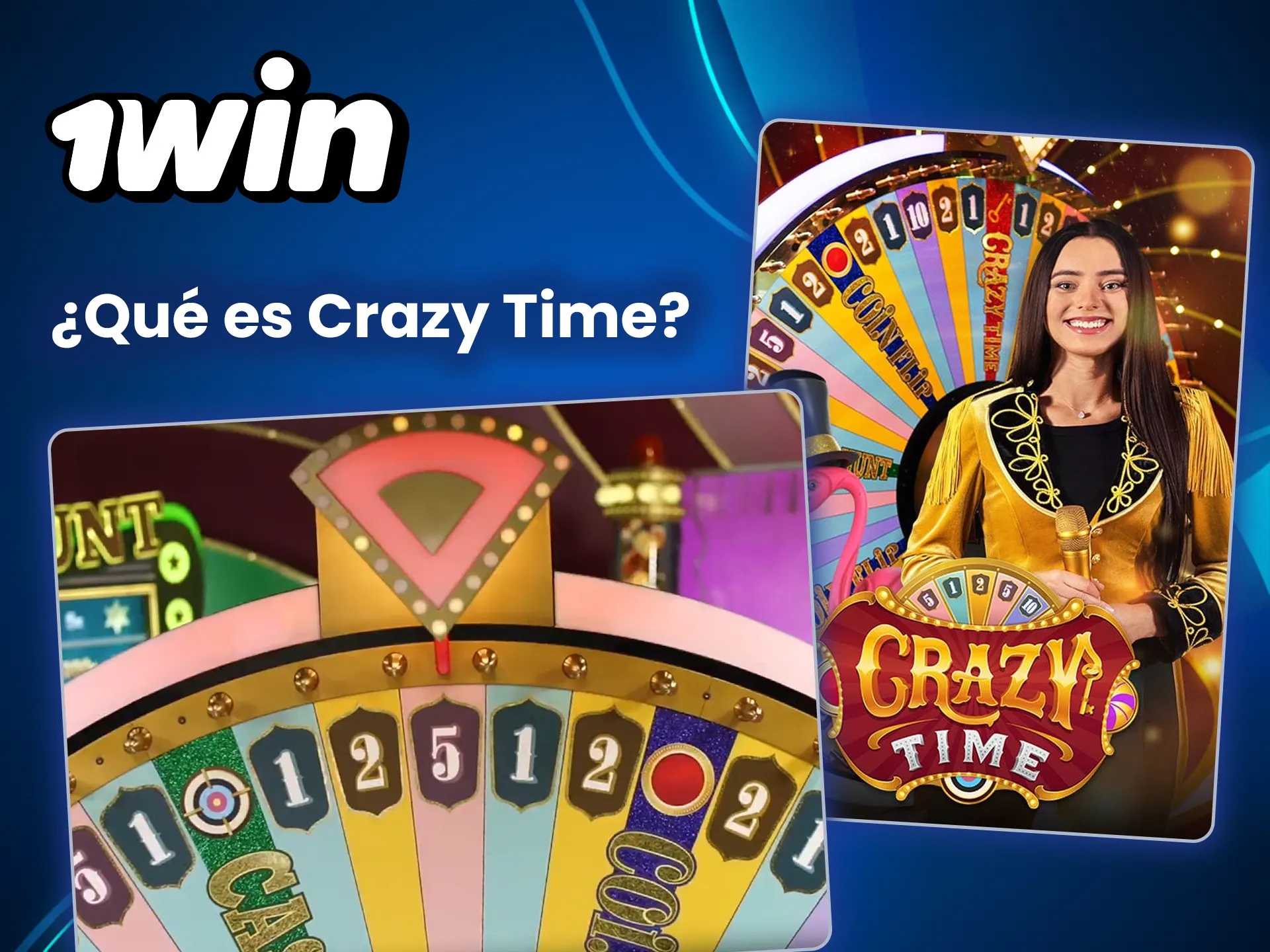 Descubre qué es Crazy Time en la plataforma 1win.