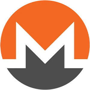 Monero logo.