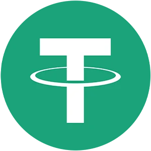 USDT logo.