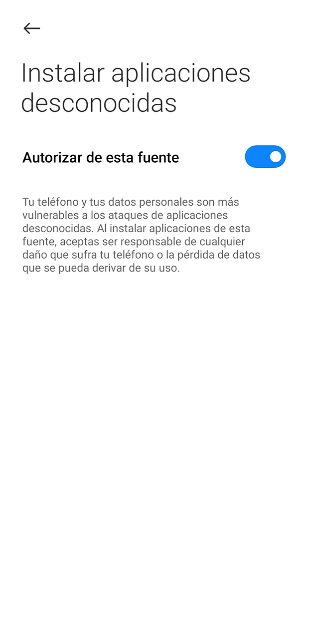 Prepare y configure su dispositivo para instalar la aplicación 1Win.