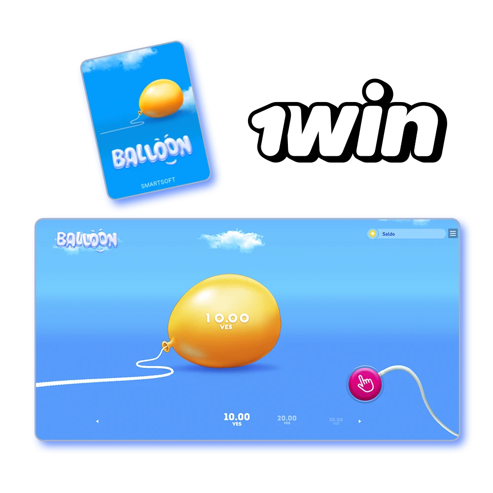Balloon es un juego con excelentes gráficos y un alto índice RTP.