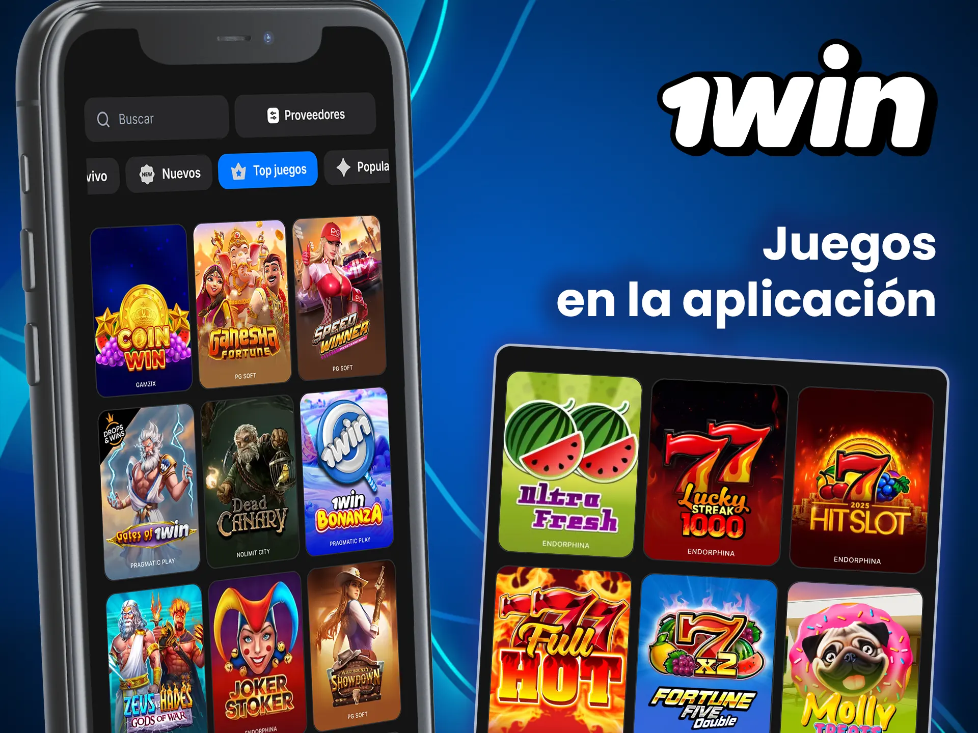 Sumérgete en los emocionantes juegos del casino 1win.