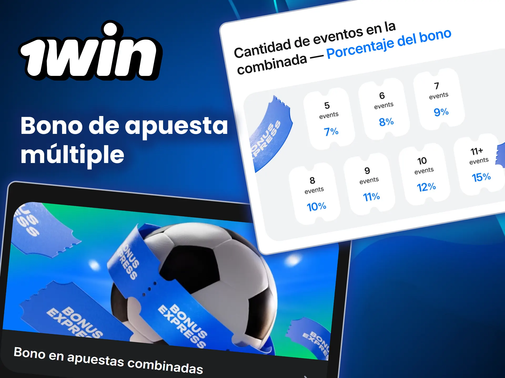 Prueba tu suerte con las apuestas combinadas en 1win.
