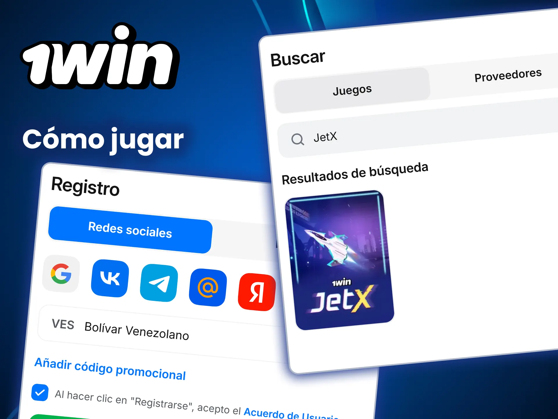 Averigua cómo jugar a JetX en el casino 1win.