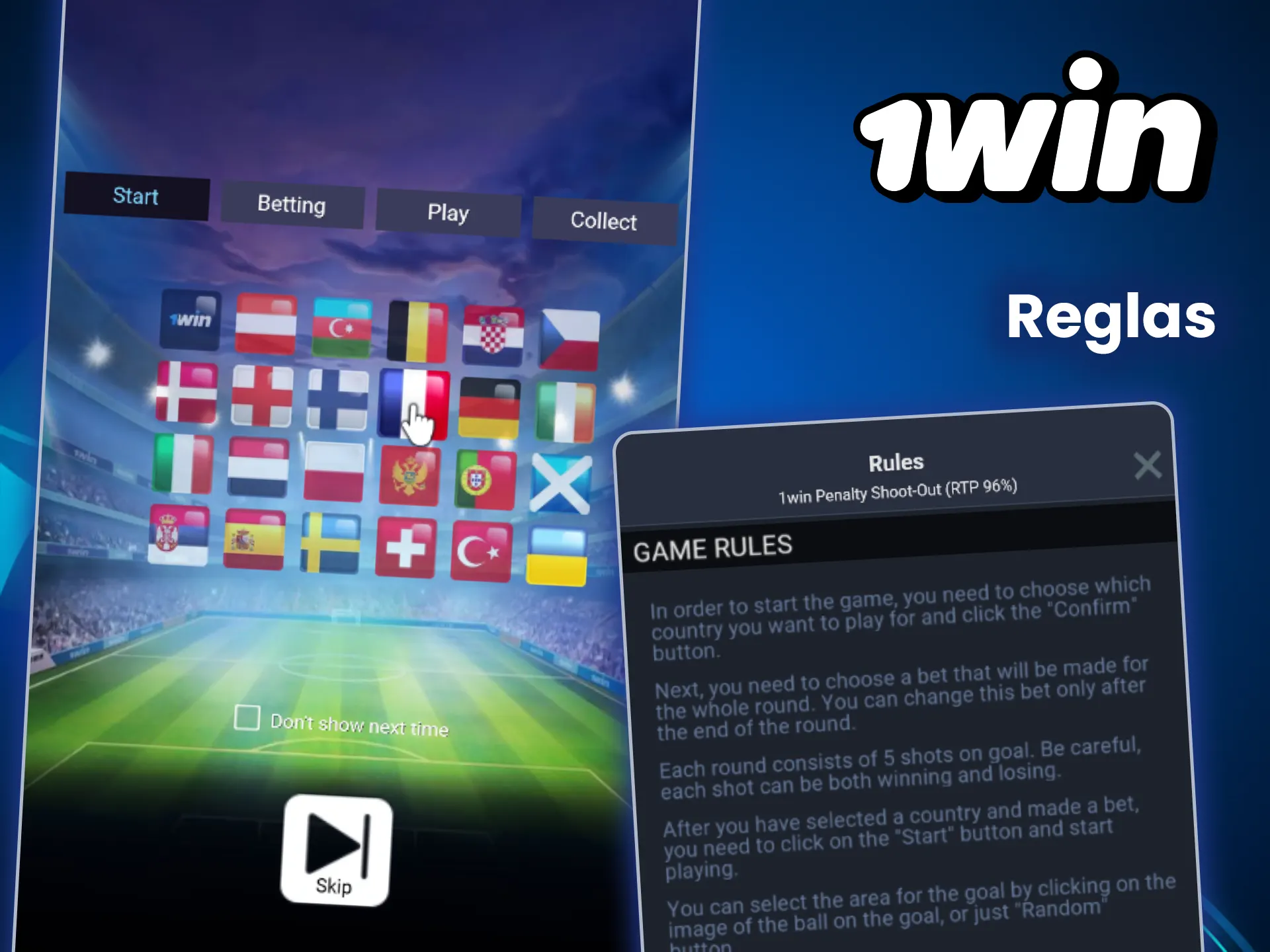 Descubre las reglas del Penalty Shoot-Out y muestra tus mejores tiros en 1win.