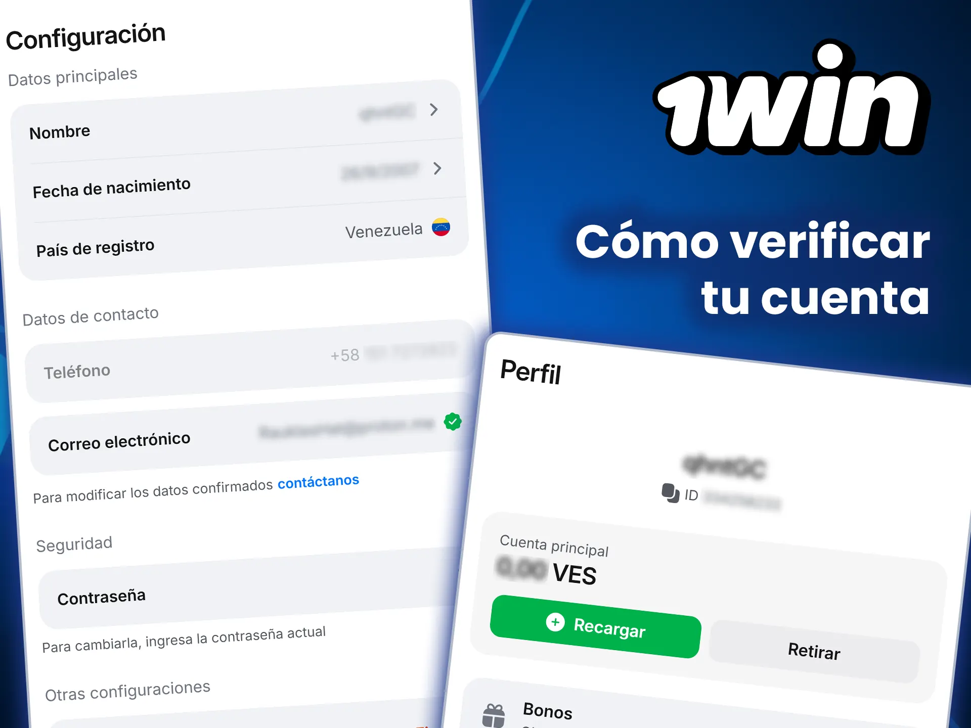 Descubre cómo pasar la verificación en 1win.