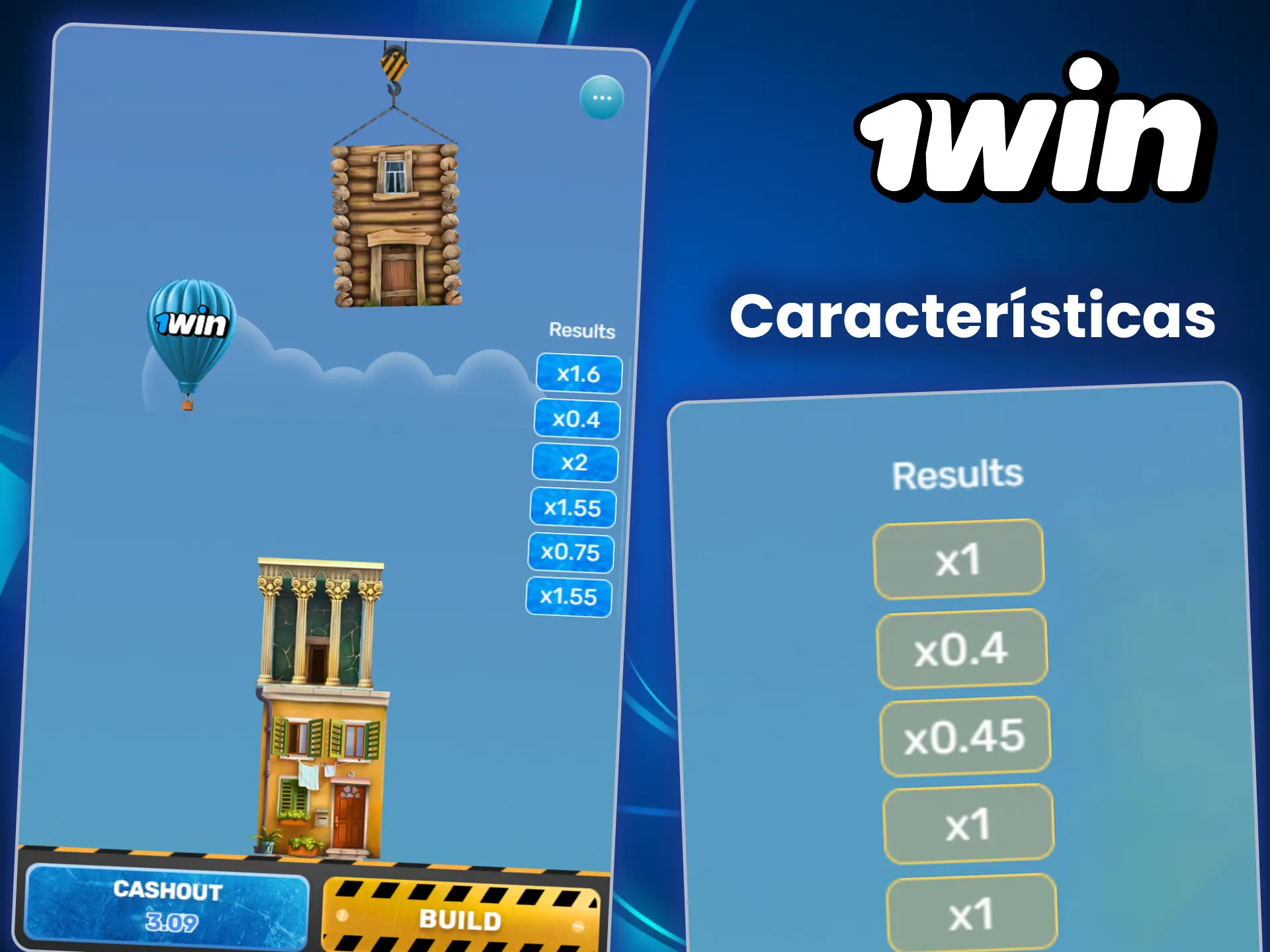 Echa un vistazo a las características del dinámico juego Tower Rush de 1win.