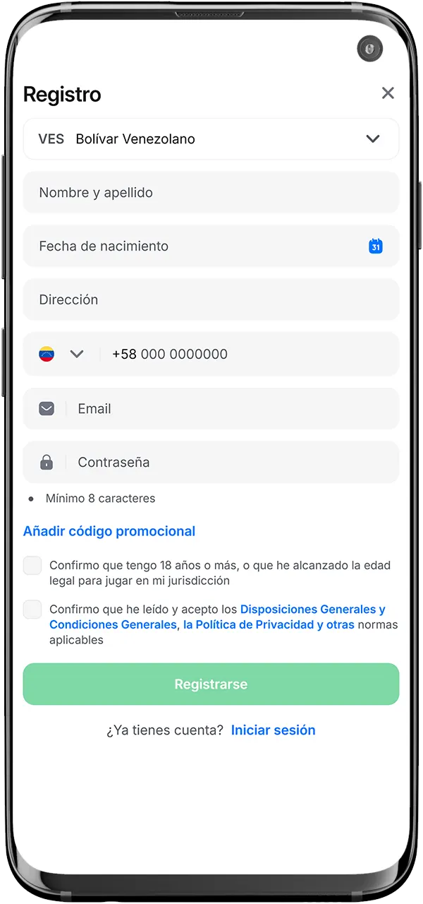 Regístrese en la aplicación 1win y comience su camino hacia las ganancias.