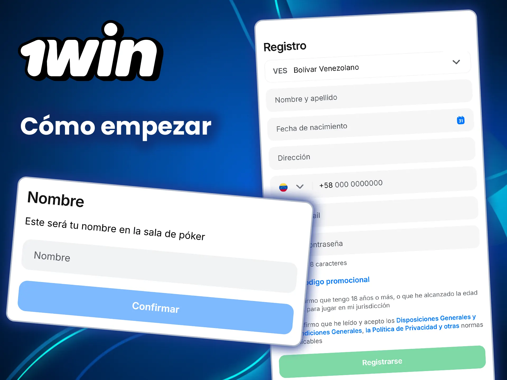 Descubre lo fácil que es empezar a jugar al póquer en 1win.