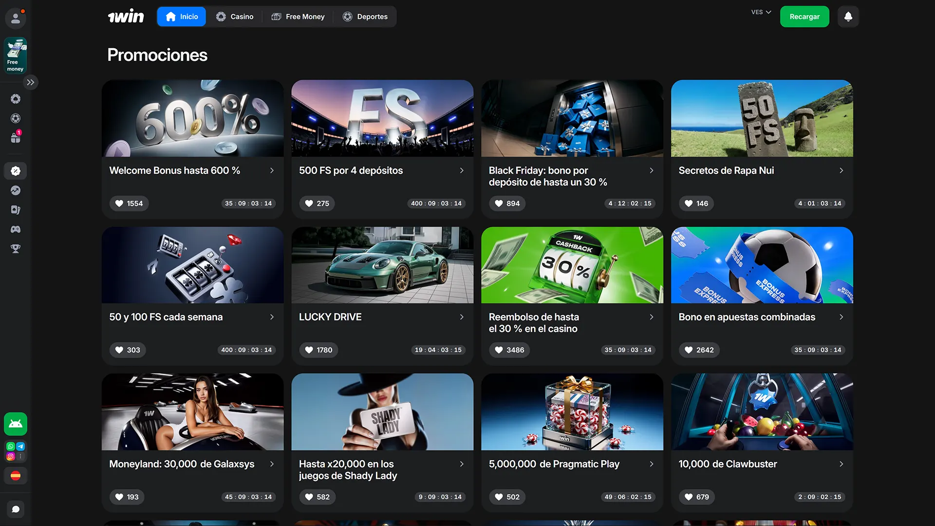 Realice un depósito en 1win bet y obtenga bonificaciones únicas.