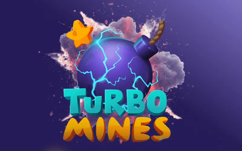 Haz un depósito y prueba suerte en el juego Turbo Mines del casino 1win.