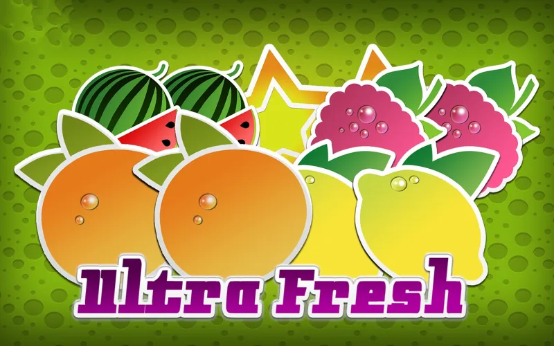 Aventura de tragamonedas frutales Ultra Fresh en el casino 1win.