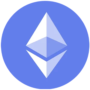 Ethereum logo.