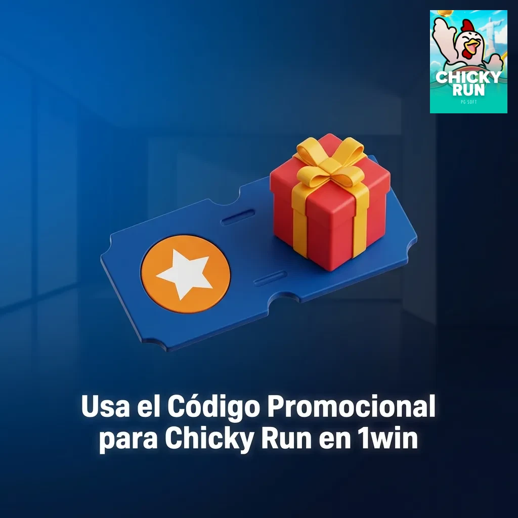Código promocional CHICKY500 para Chicky Run en 1win Venezuela con bono adicional del 50% en primer depósito