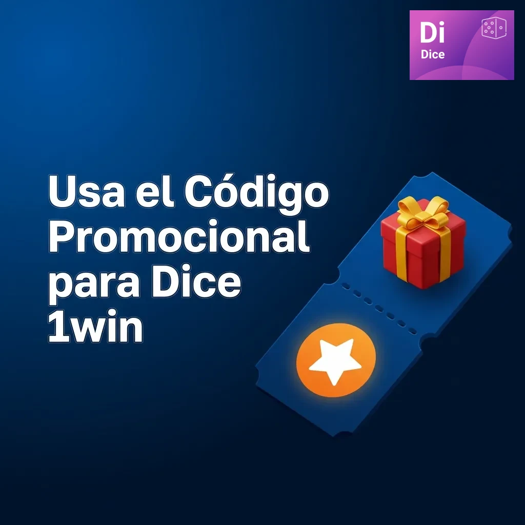 Código promocional DICEVIP para bonificación exclusiva en registro de Dice 1win