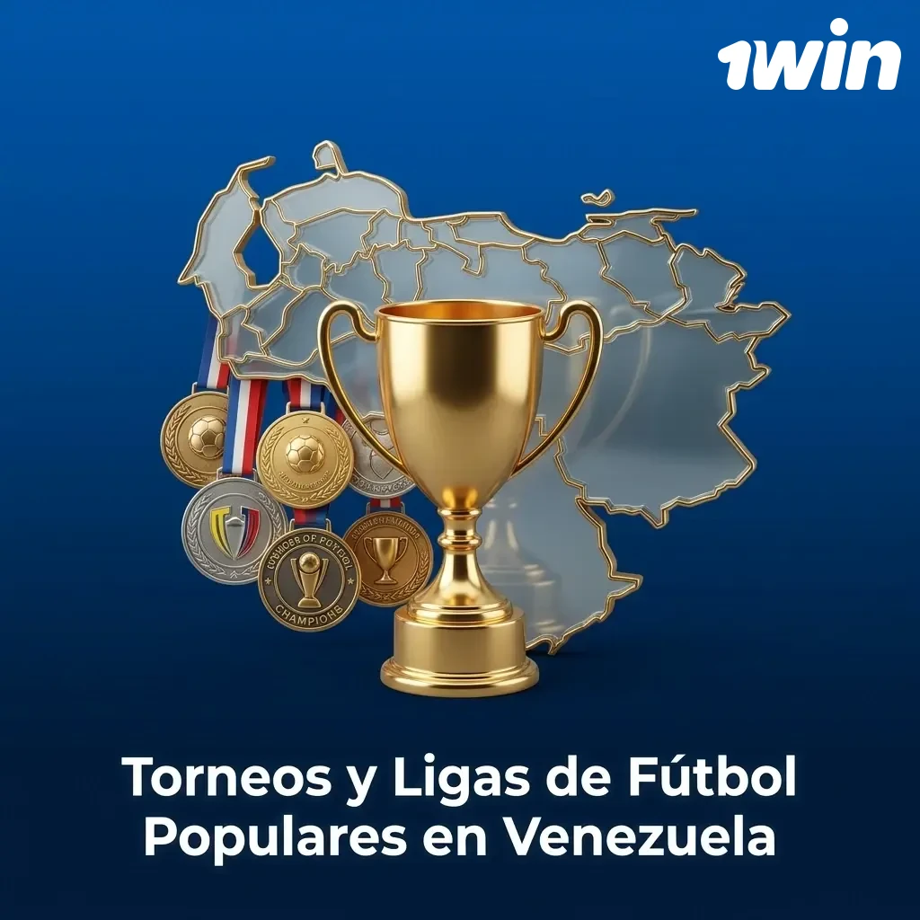 Torneos y ligas de fútbol populares en Venezuela disponibles para apostar en 1win, incluyendo Champions y FUTVE