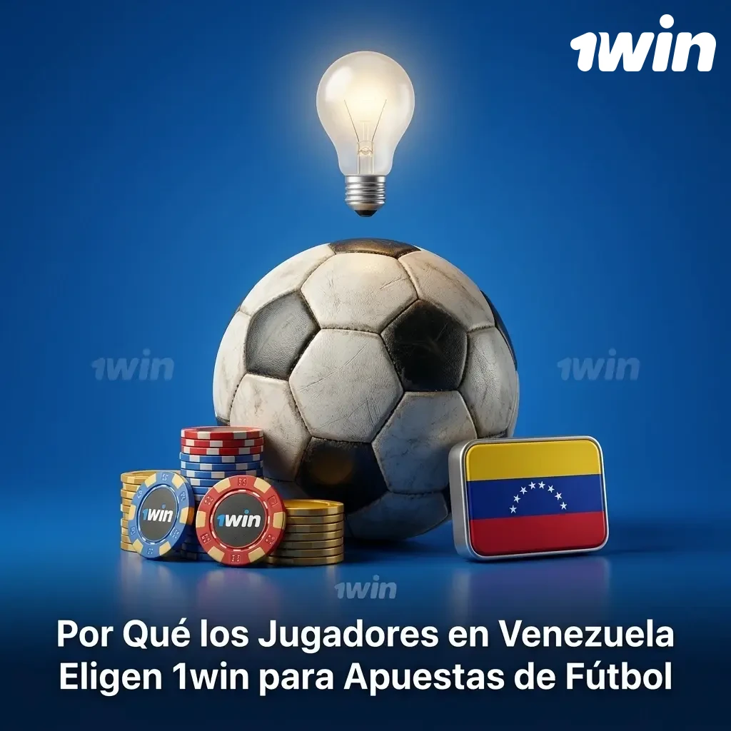 Jugadores venezolanos apostando en fútbol con 1win: cuotas altas, app móvil y bono de bienvenida hasta 500%
